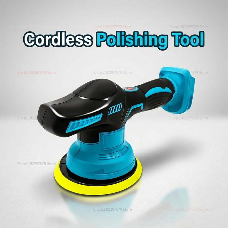 Power Tools Sander - ملمع سيارات لاسلكي 18 فولت، آلة