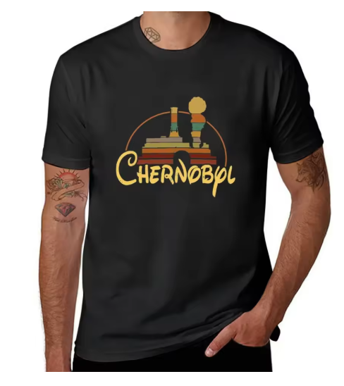 Power Tools Logo - تي شيرت جديد بشعار T Chernobyl