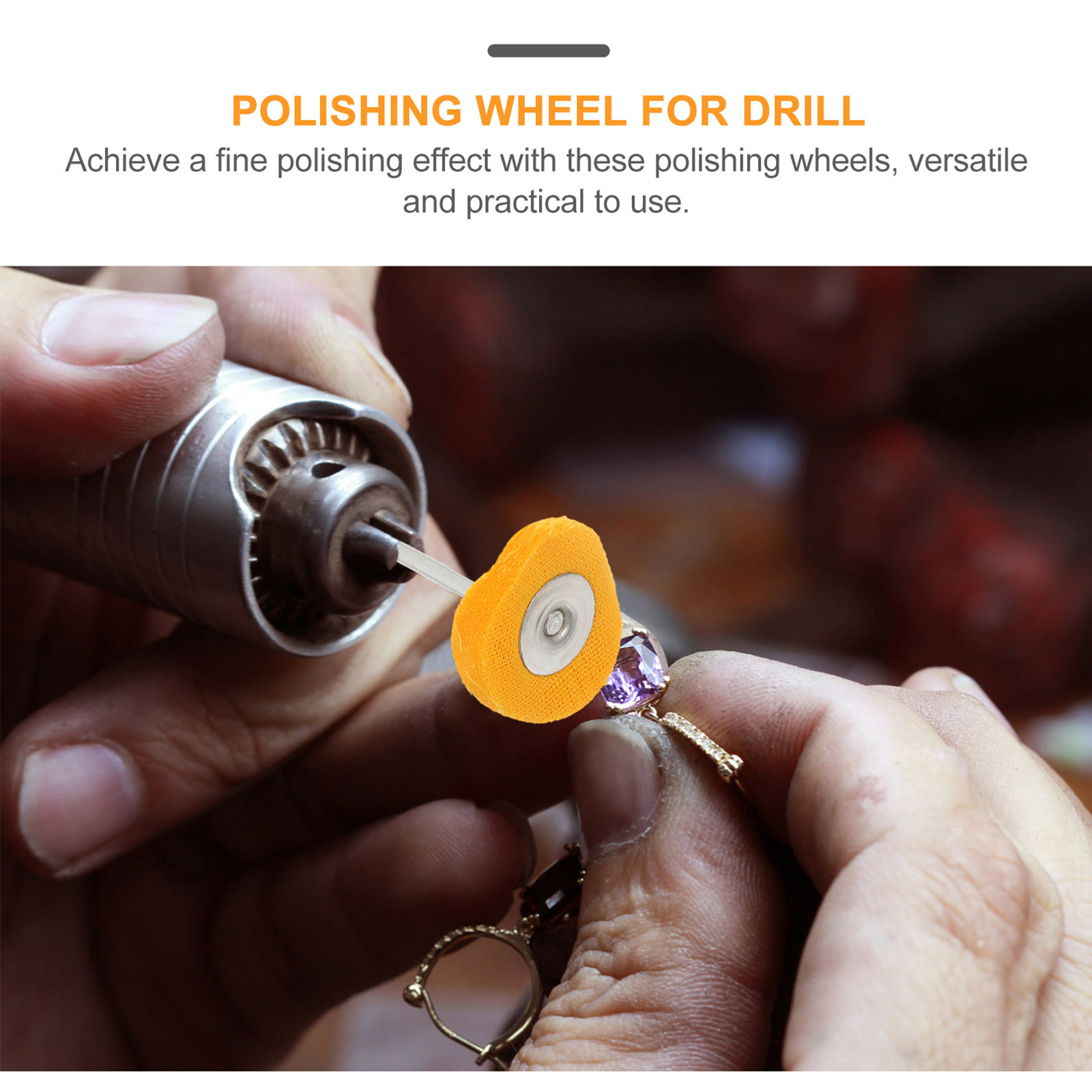 50 قطعة من عجلات التلميع الصغي - مراجعة Rotary Tool Kit وسعره
