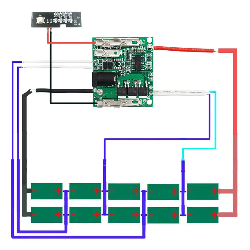 علبة بطارية مع صندوق BMS 21 فو - مراجعة Power Toolbox وسعره