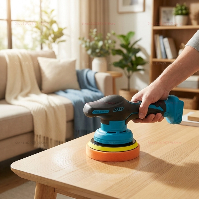 ملمع سيارات لاسلكي 18 فولت، آل - مراجعة Power Tools Sander وسعره