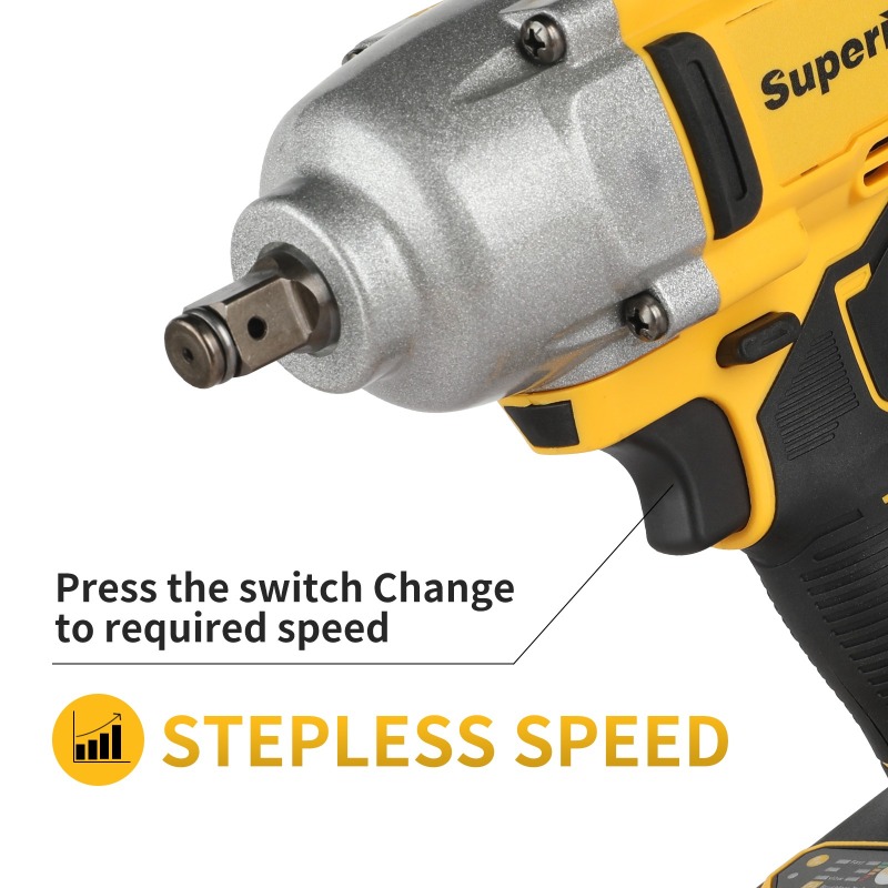 مفتاح ربط طرق لاسلكي بدون فرشا - مراجعة Power Tools Construction وسعره