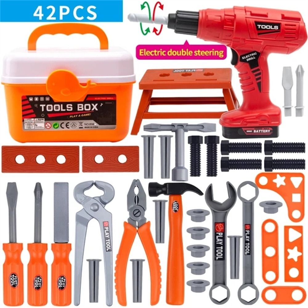 مجموعة أدوات ألعاب كهربائية لل - مراجعة Power Tools Construction وسعره