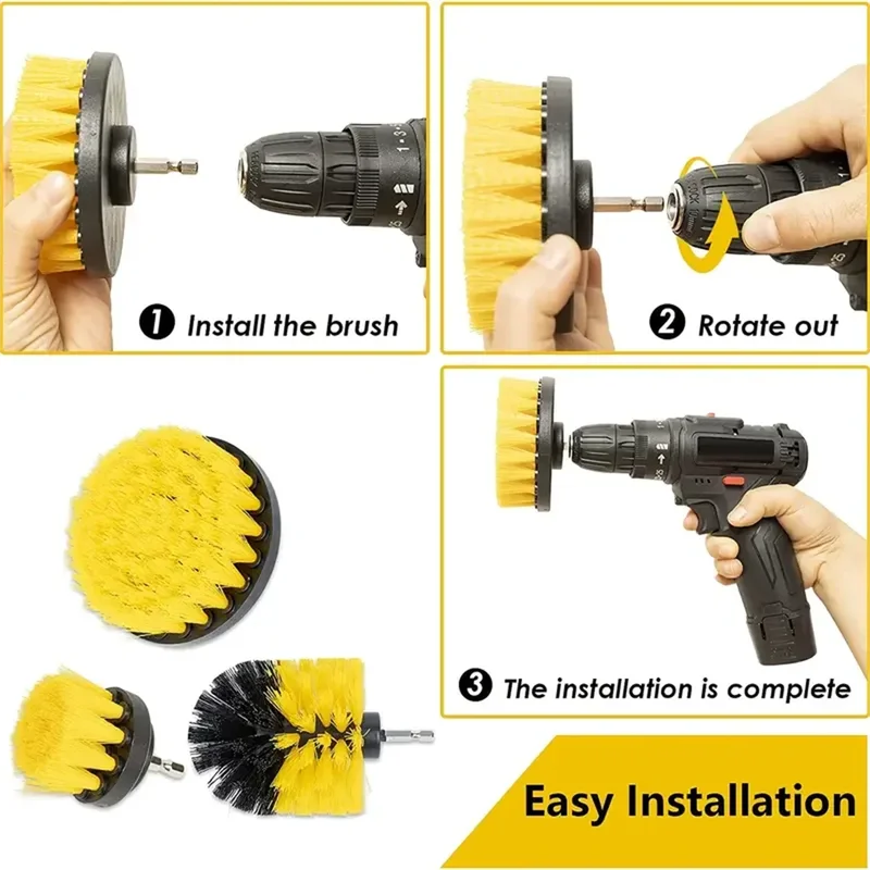 مجموعة فرش تنظيف كهربائية 3 قط - مراجعة Power Tools On Sale وسعره