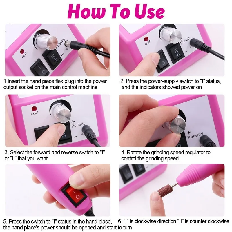 مجموعة أدوات تجميل الأظافر الك - مراجعة Power Tools Sander وسعره
