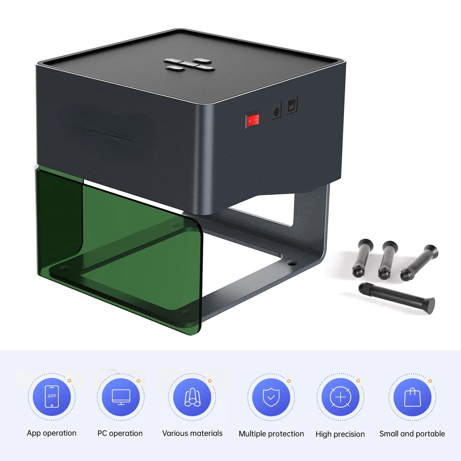 آلة نقش محمولة للحرف اليدوية و - مراجعة Power Tools Logo وسعره