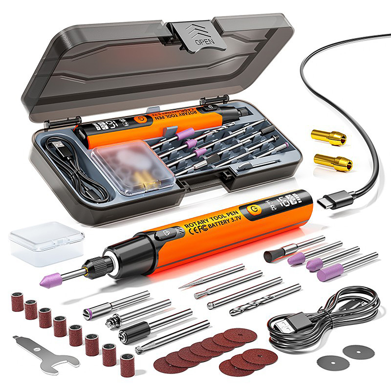 مجموعة أدوات دوارة لاسلكية بـ  - مراجعة Rotary Tool Kit وسعره