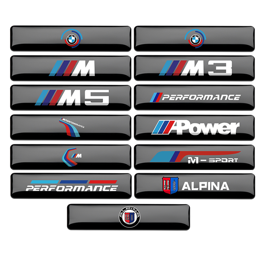 10 قطع ملصقات ثلاثية الأبعاد م - مراجعة Power Tools Logo وسعره