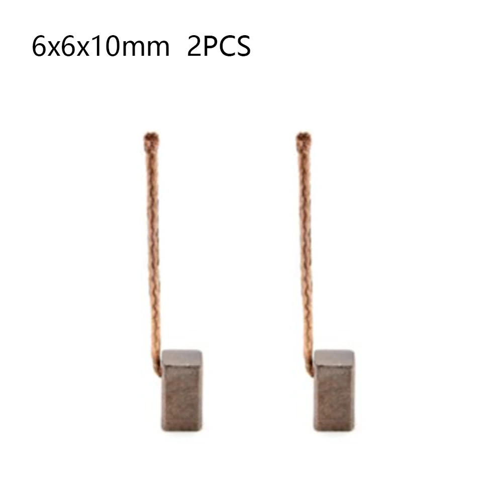 2 × 10 قطع فرشاة كربونية 6x6x1 - مراجعة Power Tools Carbon Brush وسعره