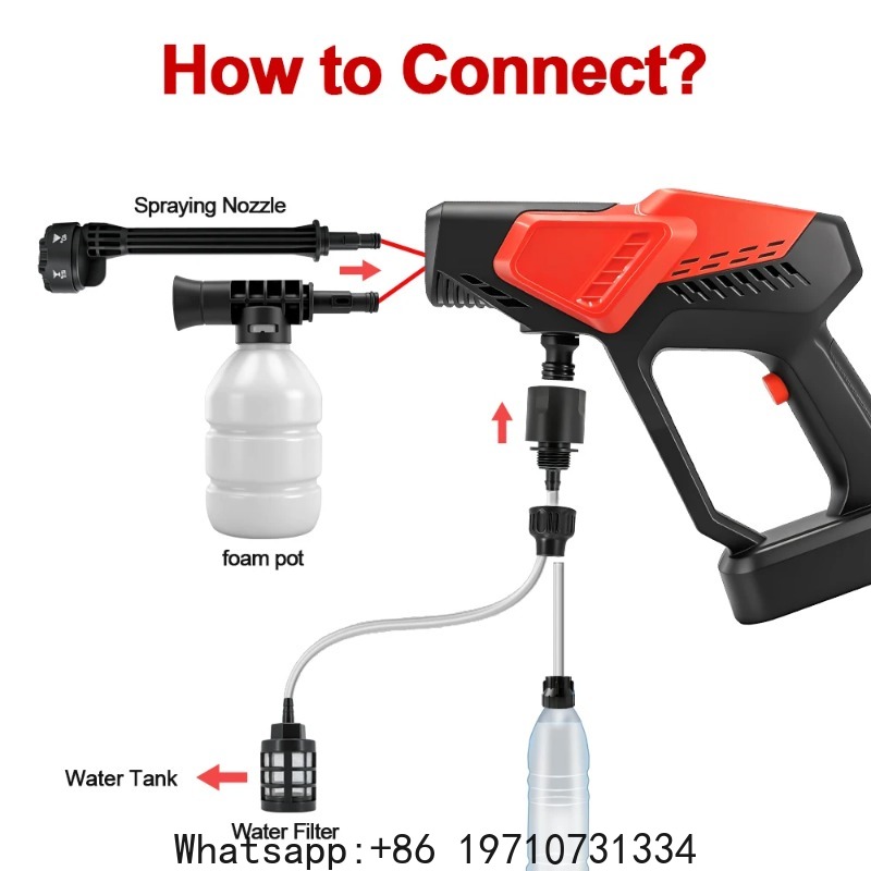 غسالة سيارات لاسلكية بضغط عالي - مراجعة Power Tools Automotive وسعره