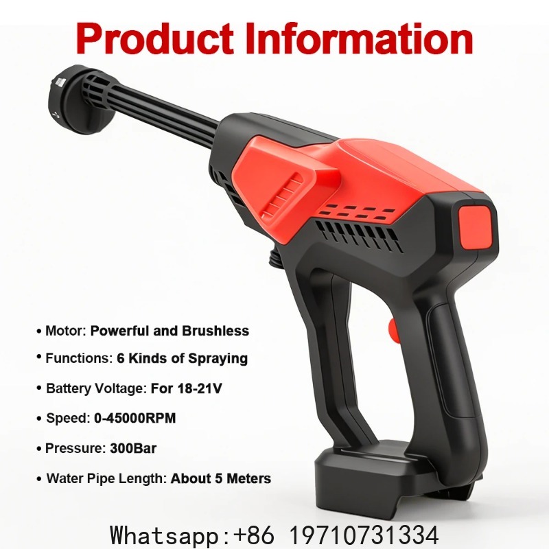 غسالة سيارات لاسلكية بضغط عالي - مراجعة Power Tools Automotive وسعره